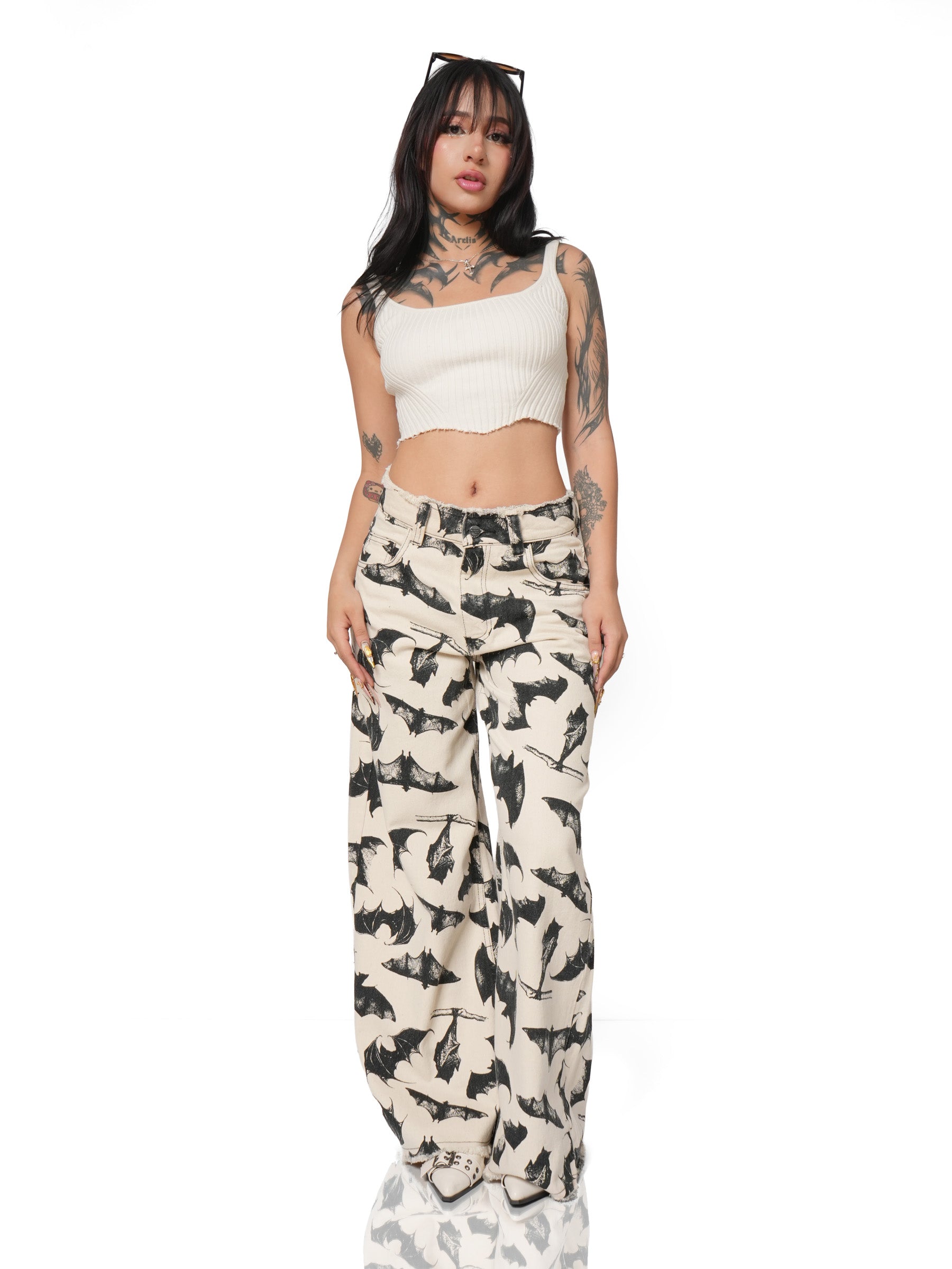 Wide Leg Batwing