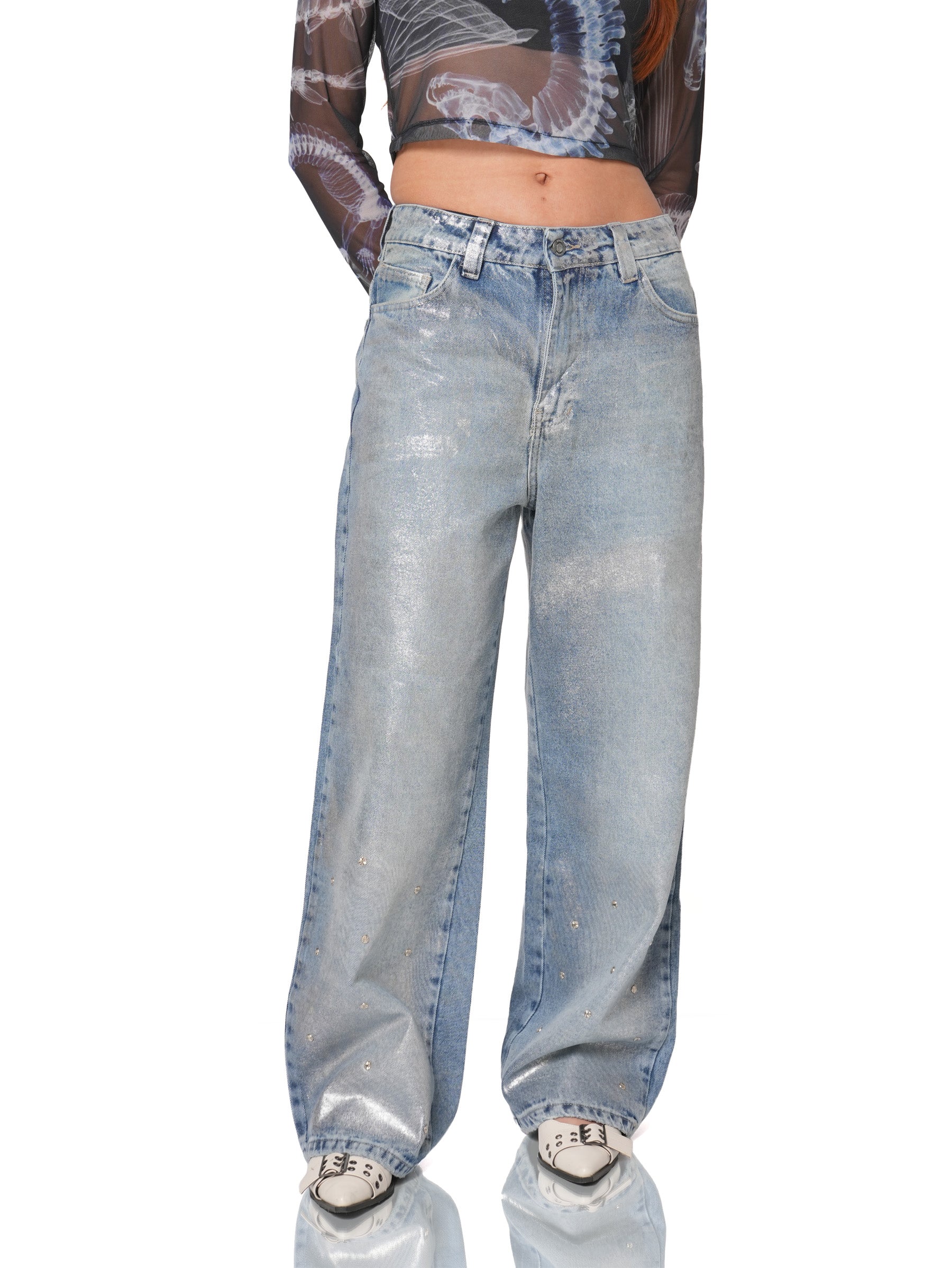 Wide Leg Rustwave
