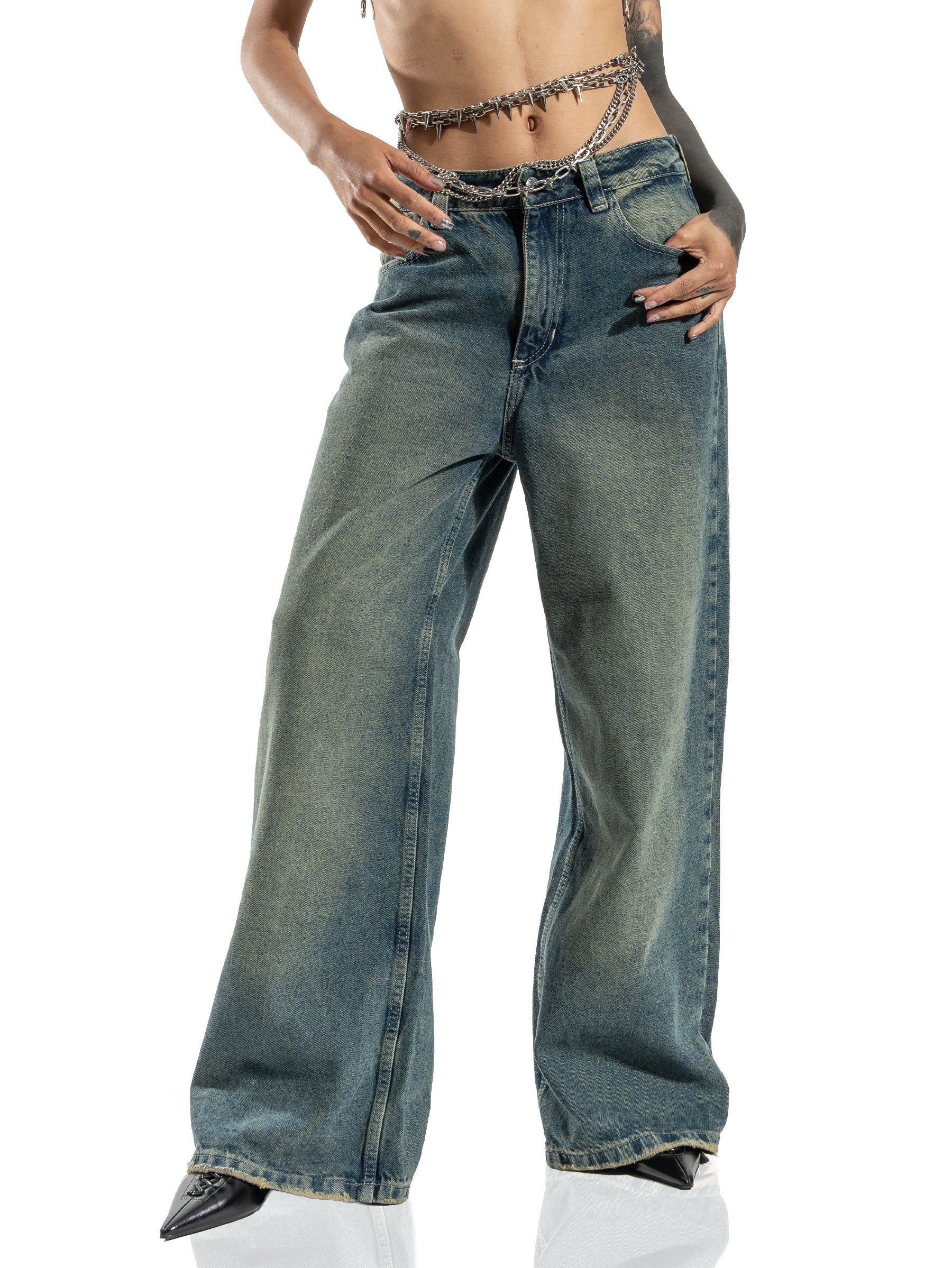 Wide Leg Opalite