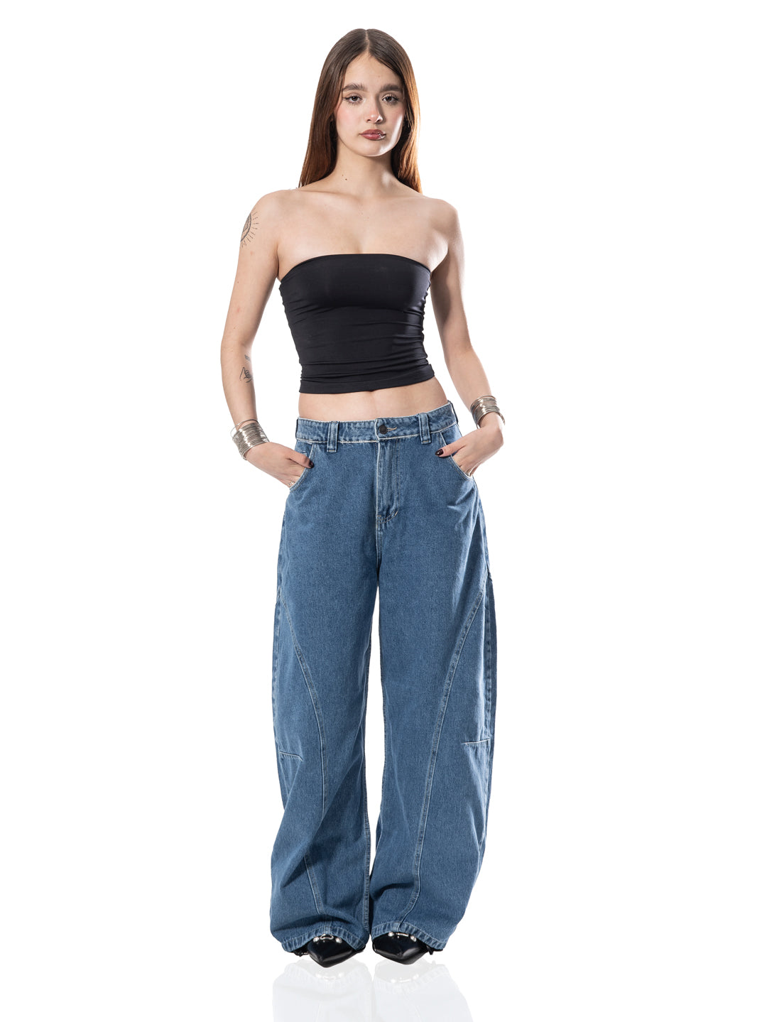 Super Baggy Blue Static
