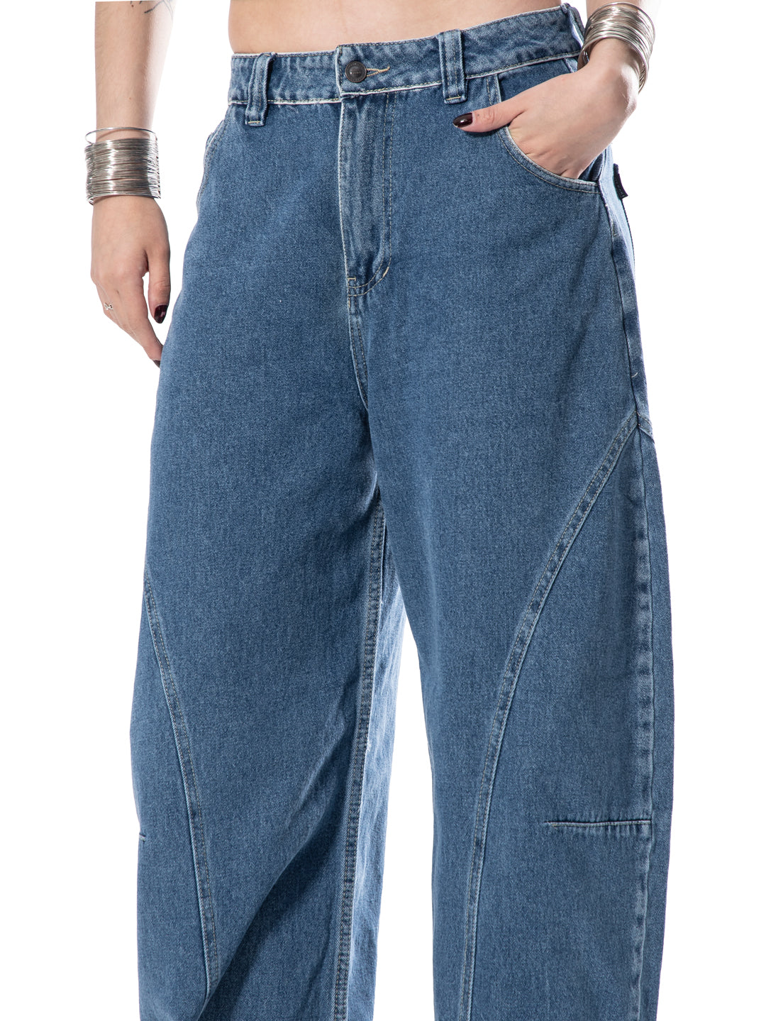 Super Baggy Blue Static