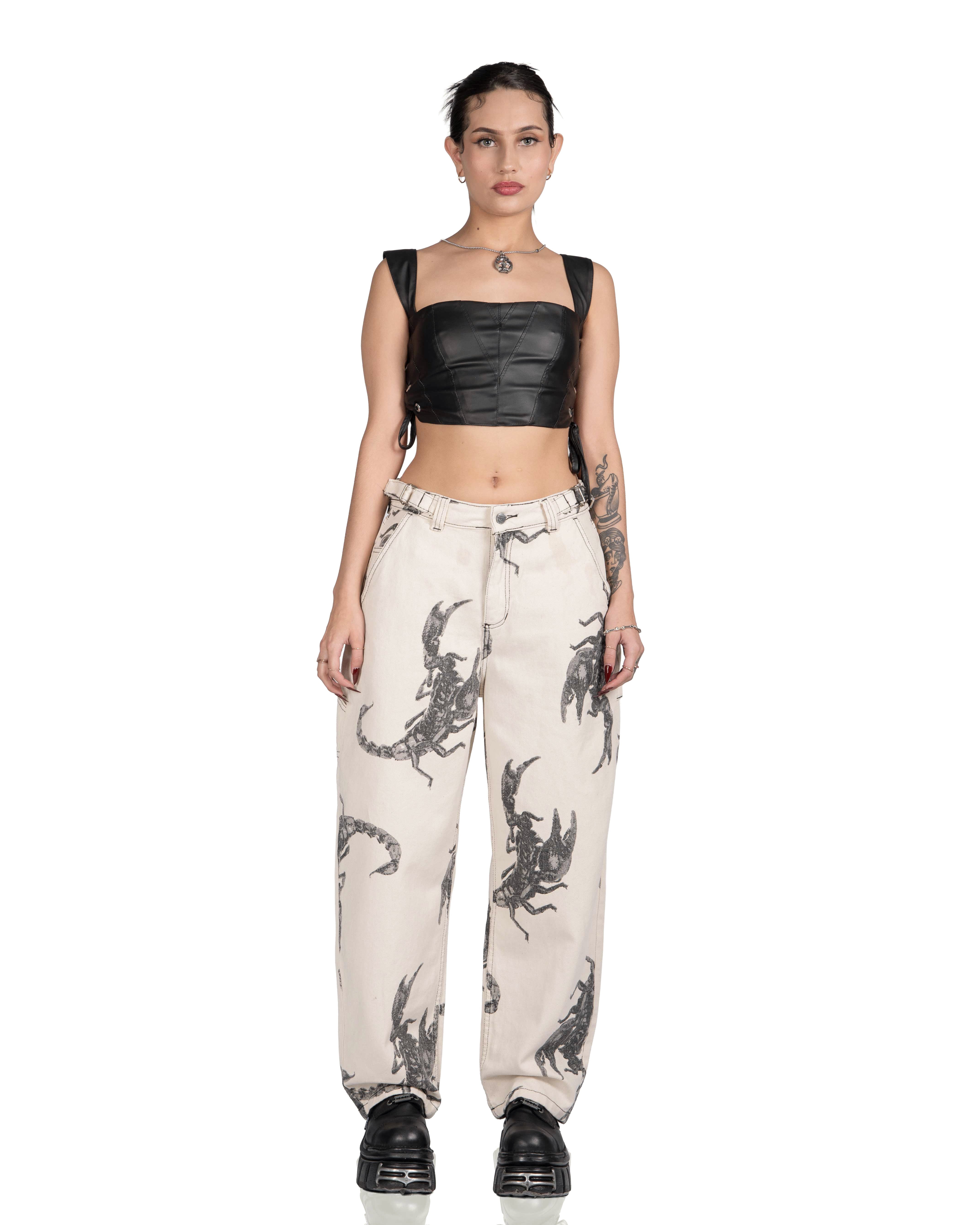 Baggy Scorpion White