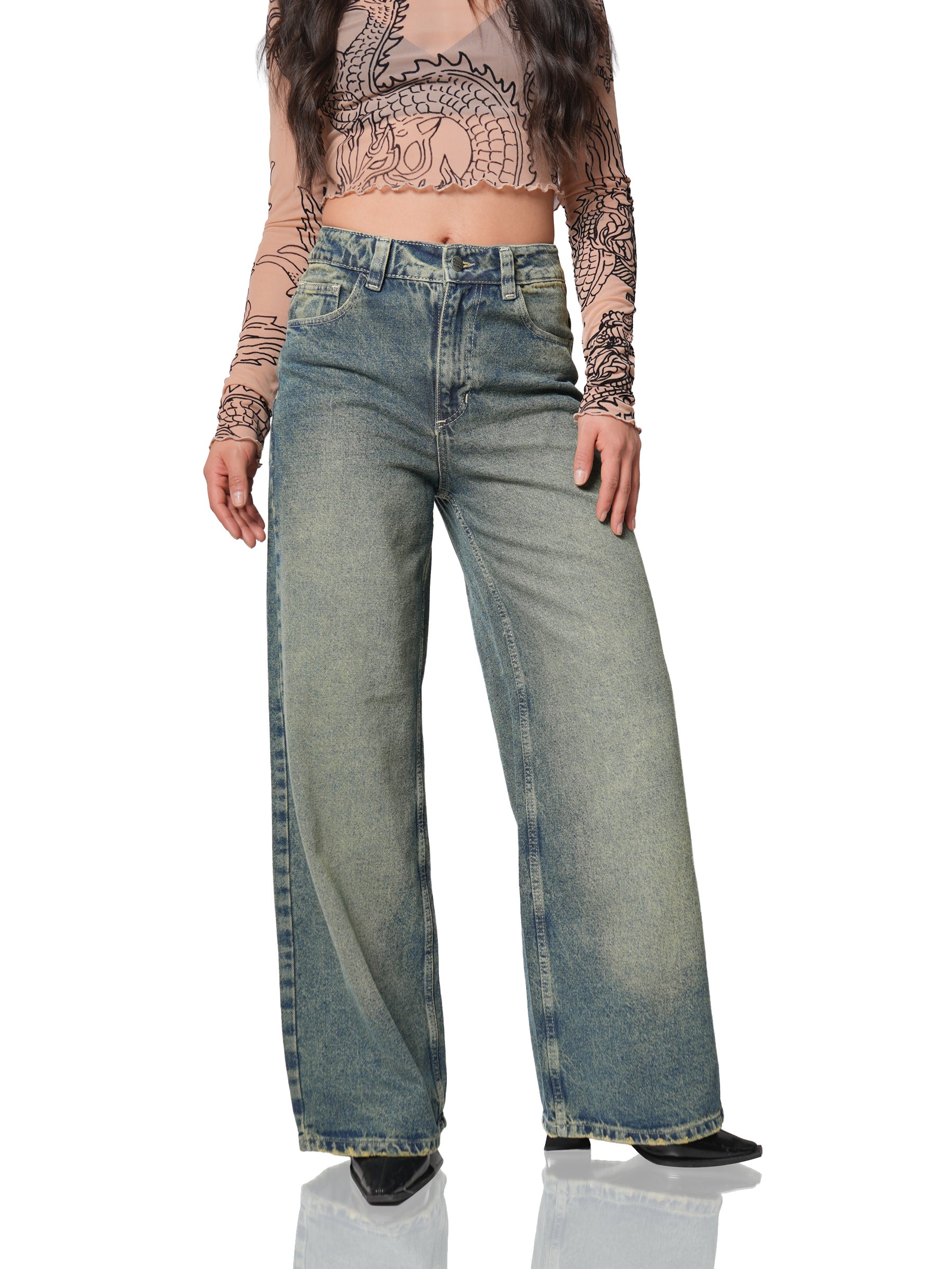 Wide Leg Opalite