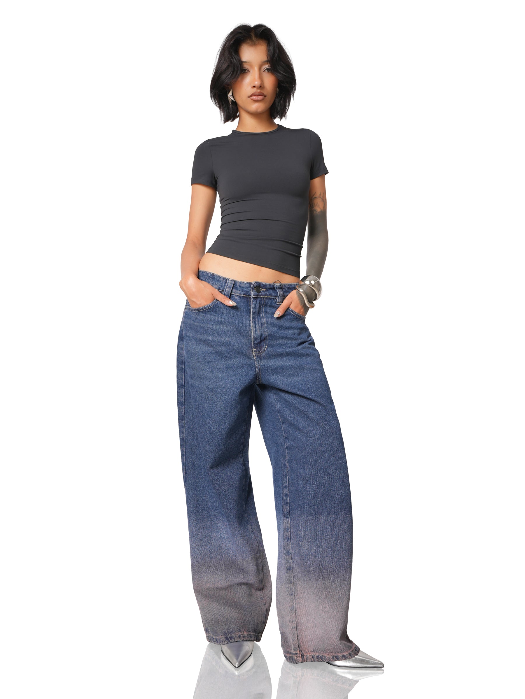 Wide Leg Torn