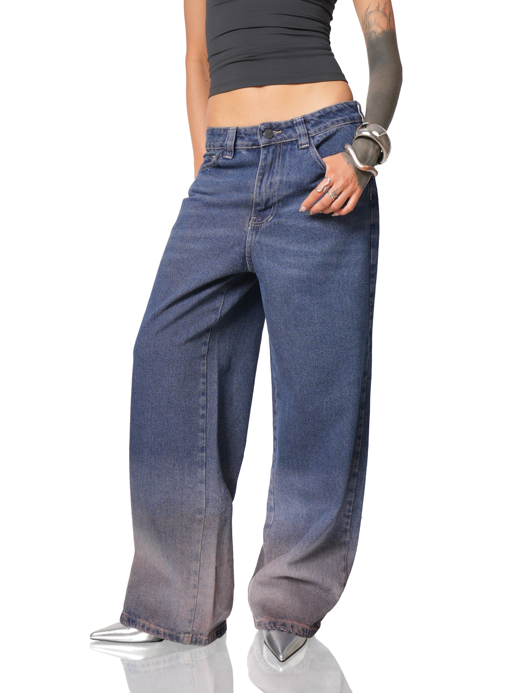 Wide Leg Torn